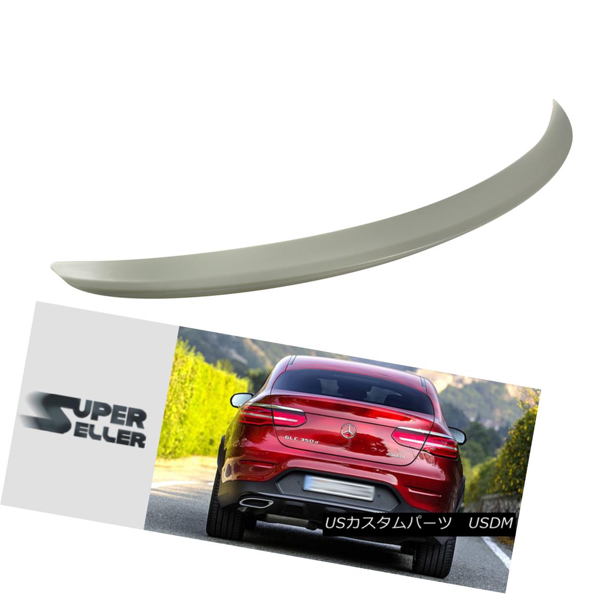 エアロセクション Mercedes Benz Glc Class C253 X253 D Trunk Spoiler Coupe Unpaint Abs Glc43 メルセデスベンツglc社会階級c253 X253 Dトランクスポイラークーペ未着色abs Glc43 Pghintheround Com