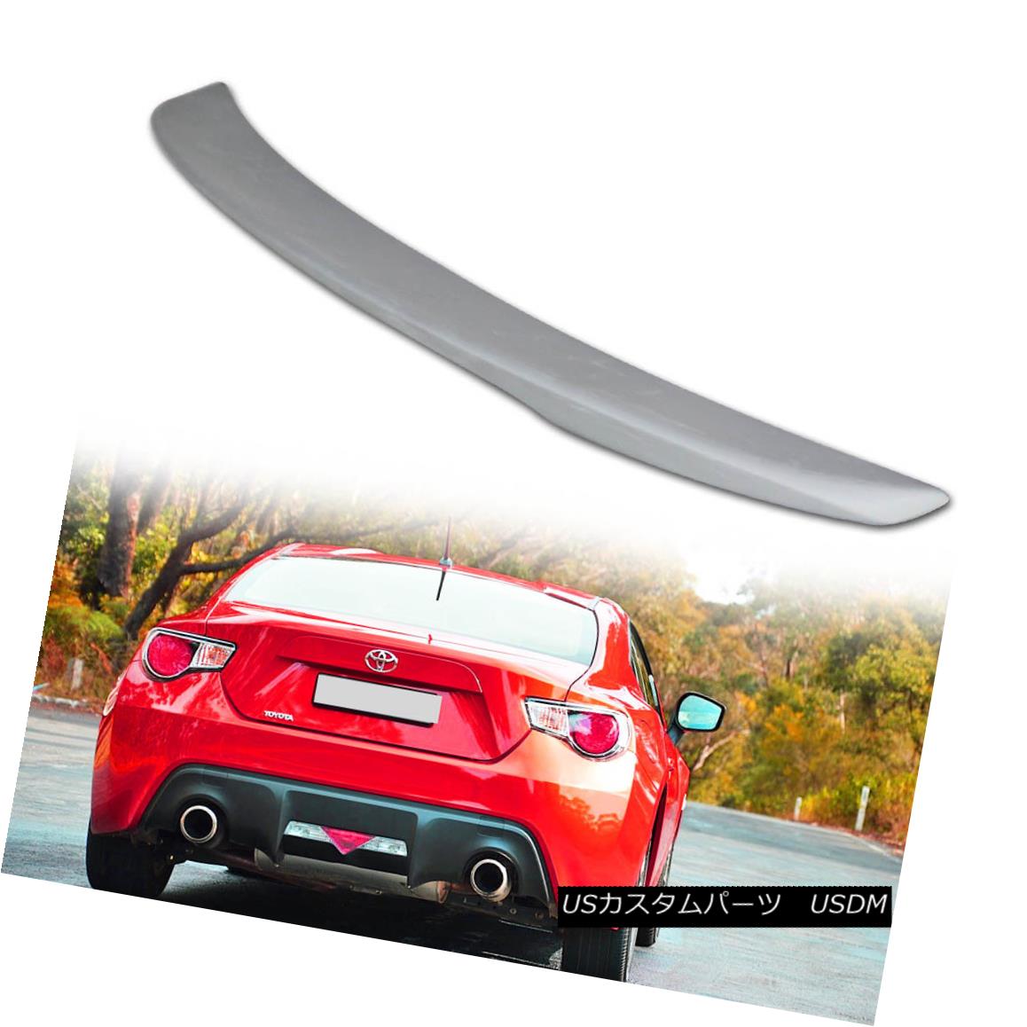 エアロパーツ High P Type Trunk Spoiler For TOYOTA GT86 Painted Color SUBARU BRZ FR-S 18 トヨタGT86用ハイPタイプトランクスポイラー塗装カラースバルBRZ FR-S 18 【並行輸入品】