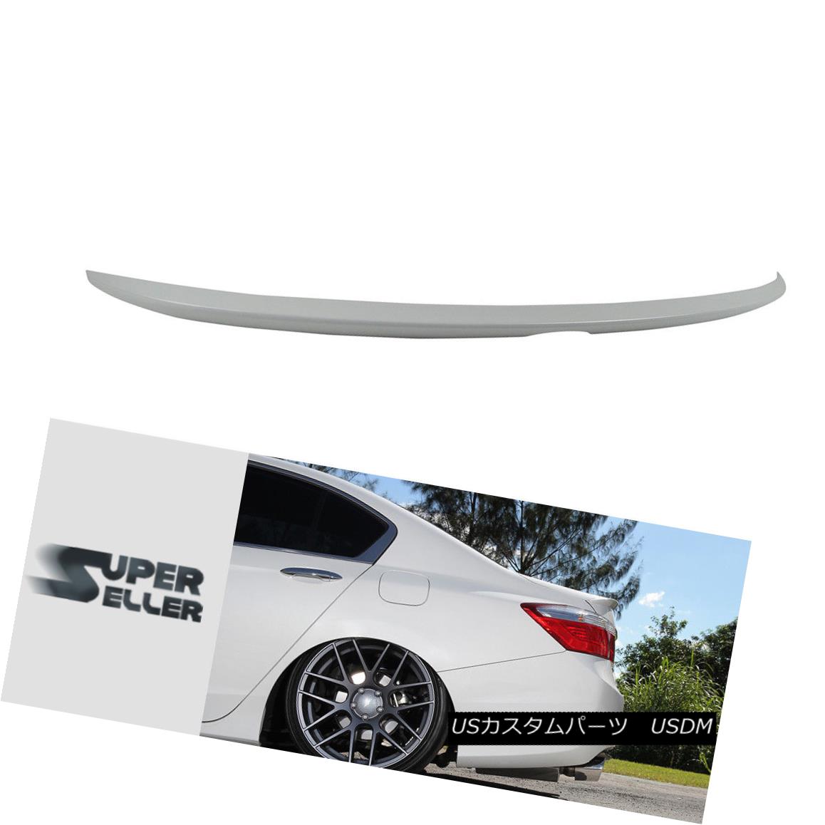 エアロパーツ Painted #NH788P For Honda Accord 9th 4D OE Type Trunk Spoiler Wing 2013up EX LX Honda Accord用塗装＃NH788P第9回4D OEタイプトランク・スポイラーウイング2013up EX LX 【並行輸入品】