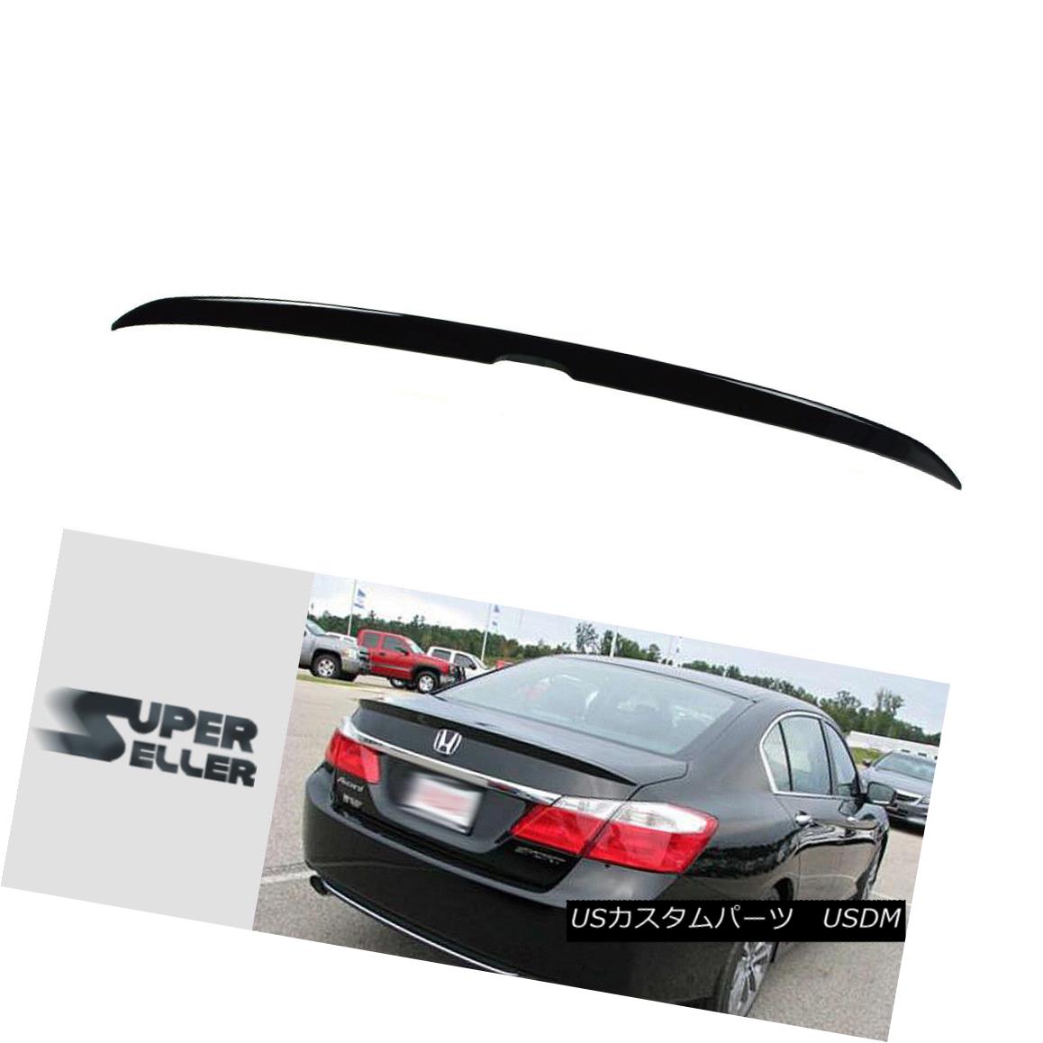 エアロパーツ 2017 Painted Honda Accord 9th 4D LX ABS OE Type Trunk Spoiler Wing #NH731P 2017塗装ホンダアコード9th 4D LX ABS OEタイプトランク・スポイラー・ウイング＃NH731P 【並行輸入品】