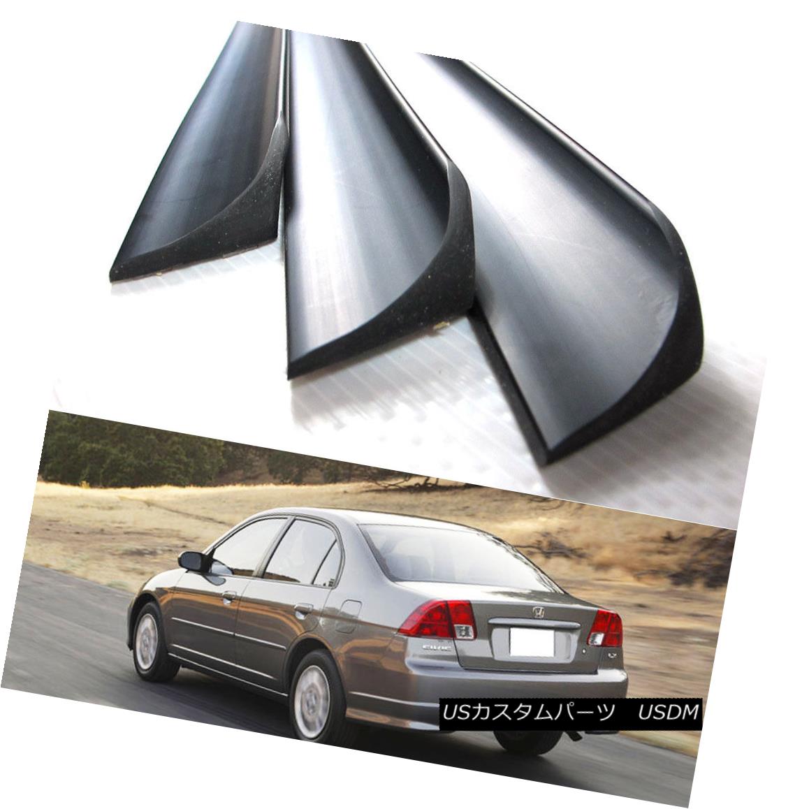 エアロパーツ UNPAINTED HONDA CIVIC 7th SEDAN TRUNK LIP SPOILER WING 2005 ES 無修正ホンダシビック7thセダントランクリップスポイラーウイング2005 ES 【並行輸入品】