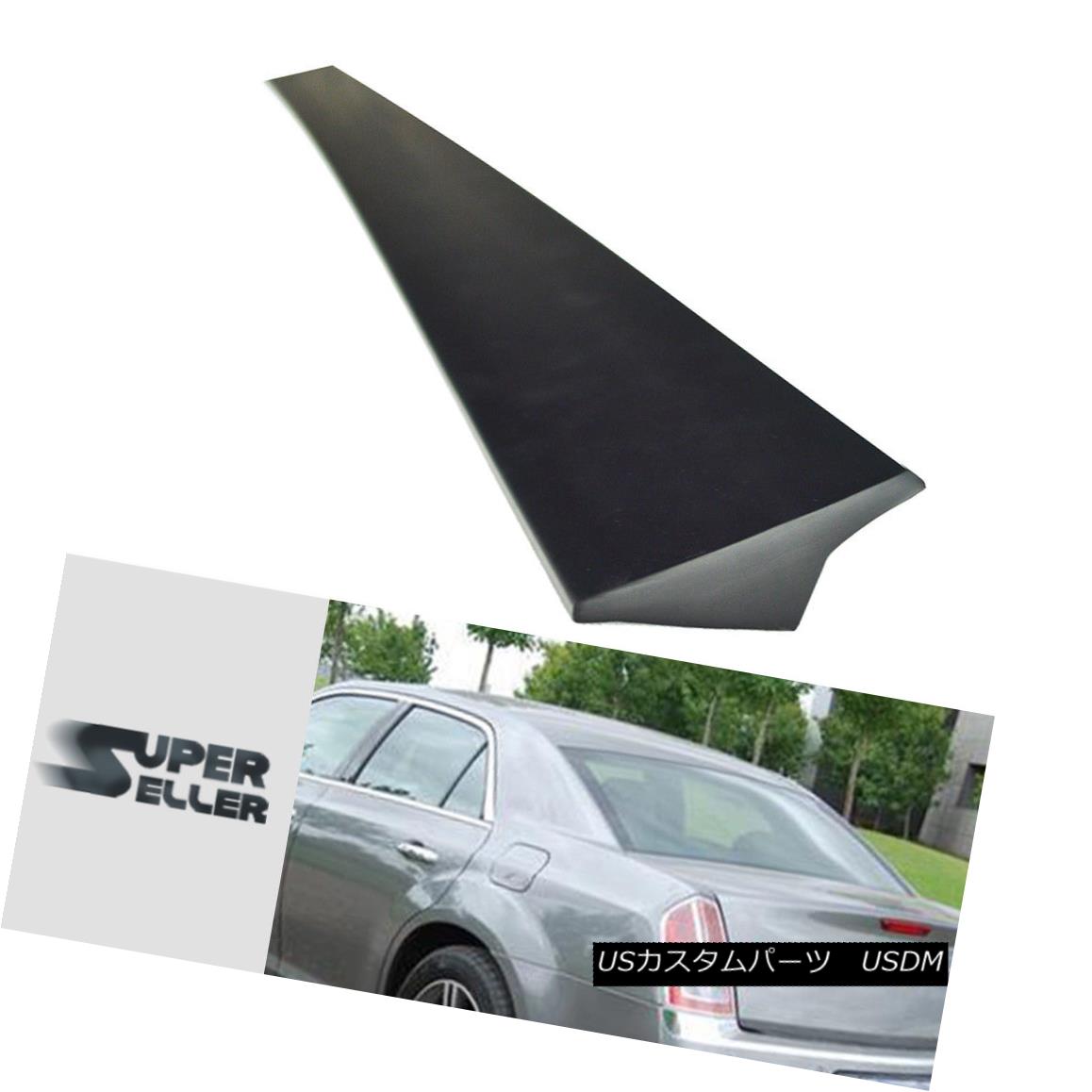 エアロパーツ C S Sedan For Chrysler 300 300C 2nd Rear Roof Spoiler Window Visor Unpaint 2013 C Sセダン・フォー・クライスラー300 300C第2リア・ルーフ・スポイラー・ウィンドウバイザーアンペイント2013 【並行輸入品】