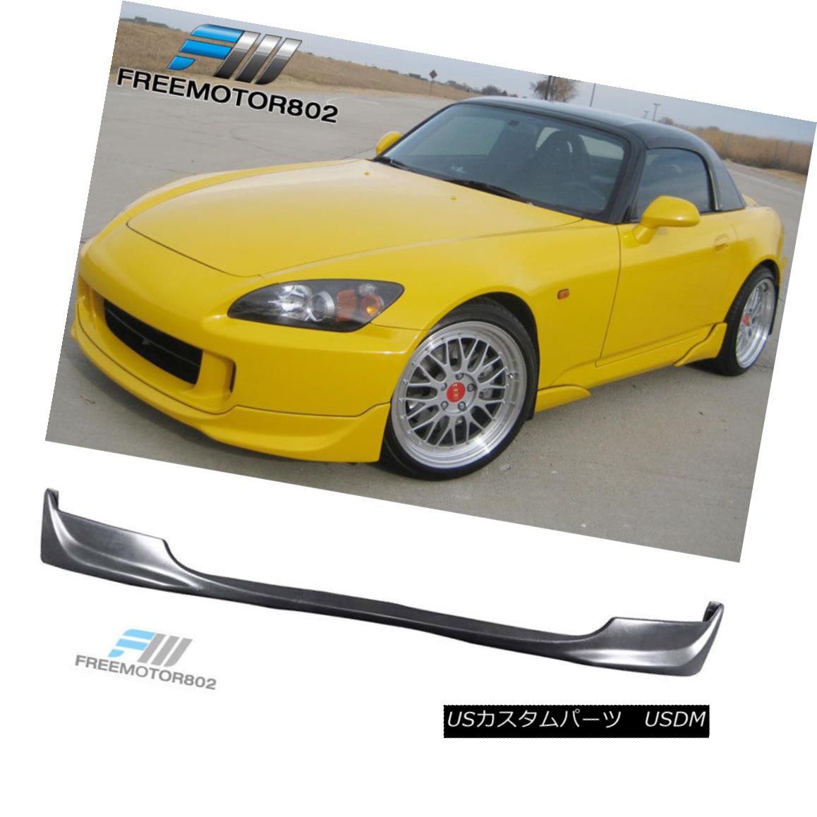 エアロパーツ Fit For 04 05 06 07 08 09 Honda S2000 AP2 OE Style Front Bumper Lip (Urethane) Fit For 04 05 06 07 08 09ホンダS2000 AP2 OEスタイルフロントバンパーリップ（ウレタン） 【並行輸入品】