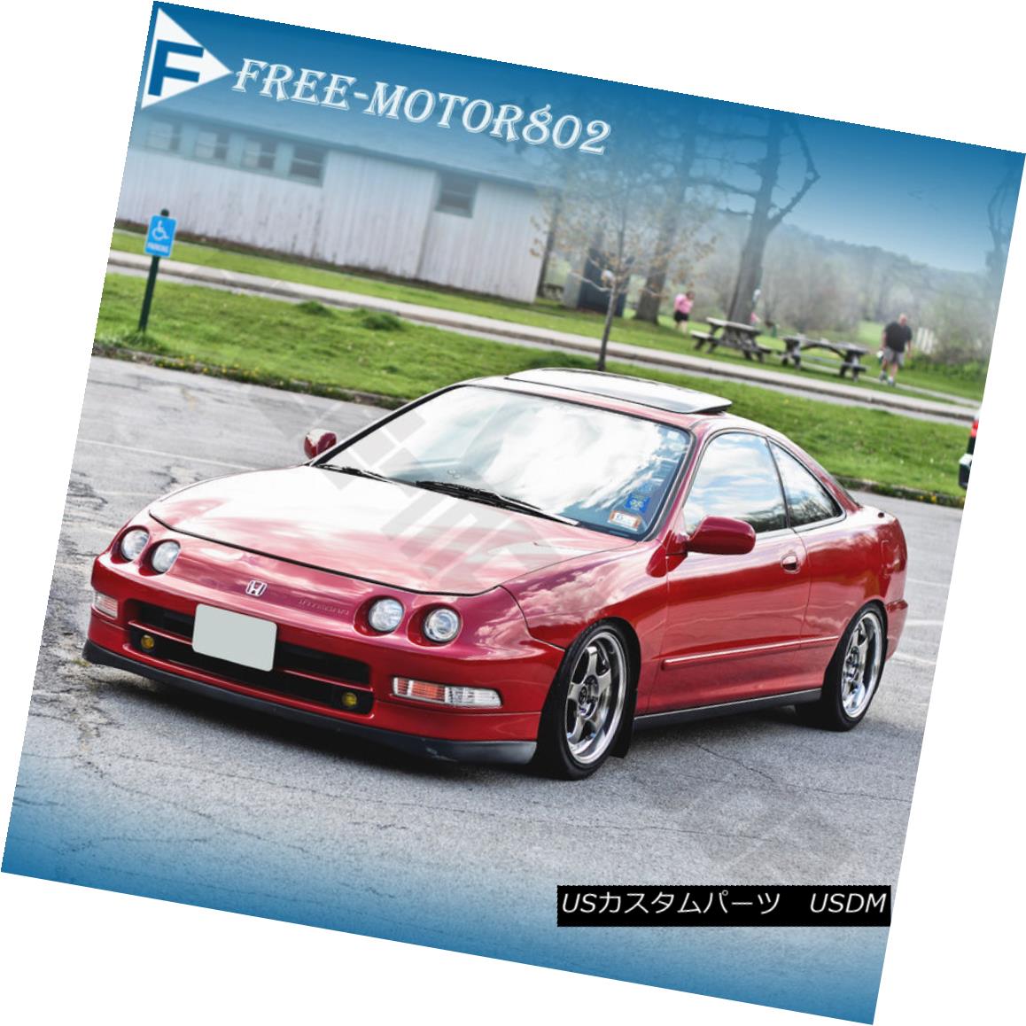 エアロパーツ 94-97 Acura Integra PU Front Bumper Lip Spoiler SI VTEC SIR STYLE POLY URETHANE 94-97 Acura Integra PUフロントバンパーリップスポイラーSI VTEC SIR STYLE POLYURETHANE 【並行輸入品】