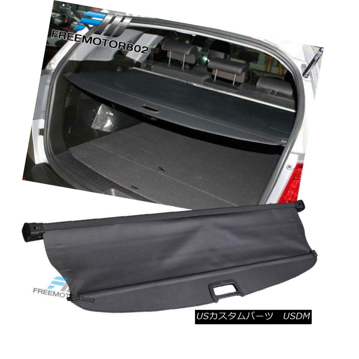 エアロパーツ Fit 11-13 Kia Sorento OE Style Retractable Rear Cargo Security Trunk Cover Black フィット11-13起亜ソレントOEスタイルリトラクタブルリアカーゴセキュリティトランクカバーブラック 【並行輸入品】