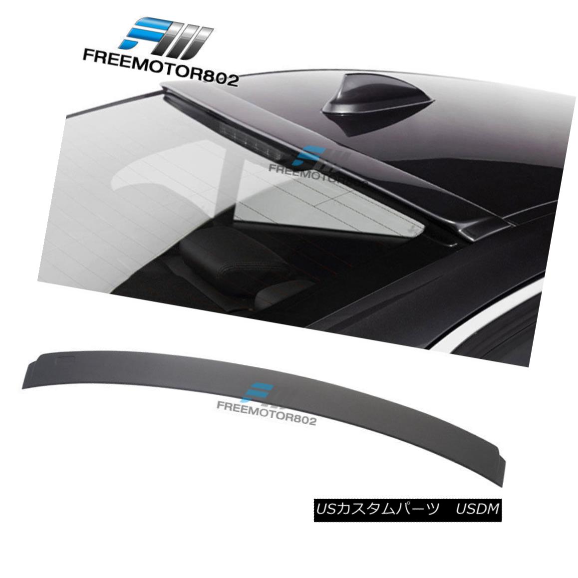 エアロパーツ Fit For 12-18 BMW F30 3-Series Sedan 4Dr Rear Roof Spoiler Wing AC STYLE ABS フィット12-18 BMW F30 3シリーズセダン4DrリアルーフスポイラーウィングACスタイルABS 【並行輸入品】