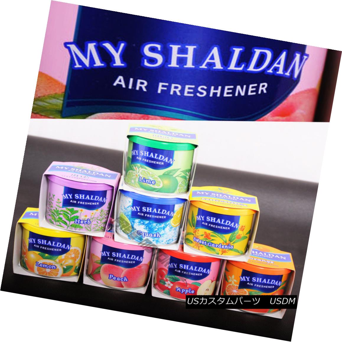 エアロパーツ MY SHALDAN SQUASH APPLE PEACH OFFICE HOME JAPAN REFRESH AIR FRESHENER 80G CAN MY SHALDAN SQUASH APPLE PEACH OFFICE HOME JAPANリフレッシュエアフレーザー80G CAN 【並行輸入品】