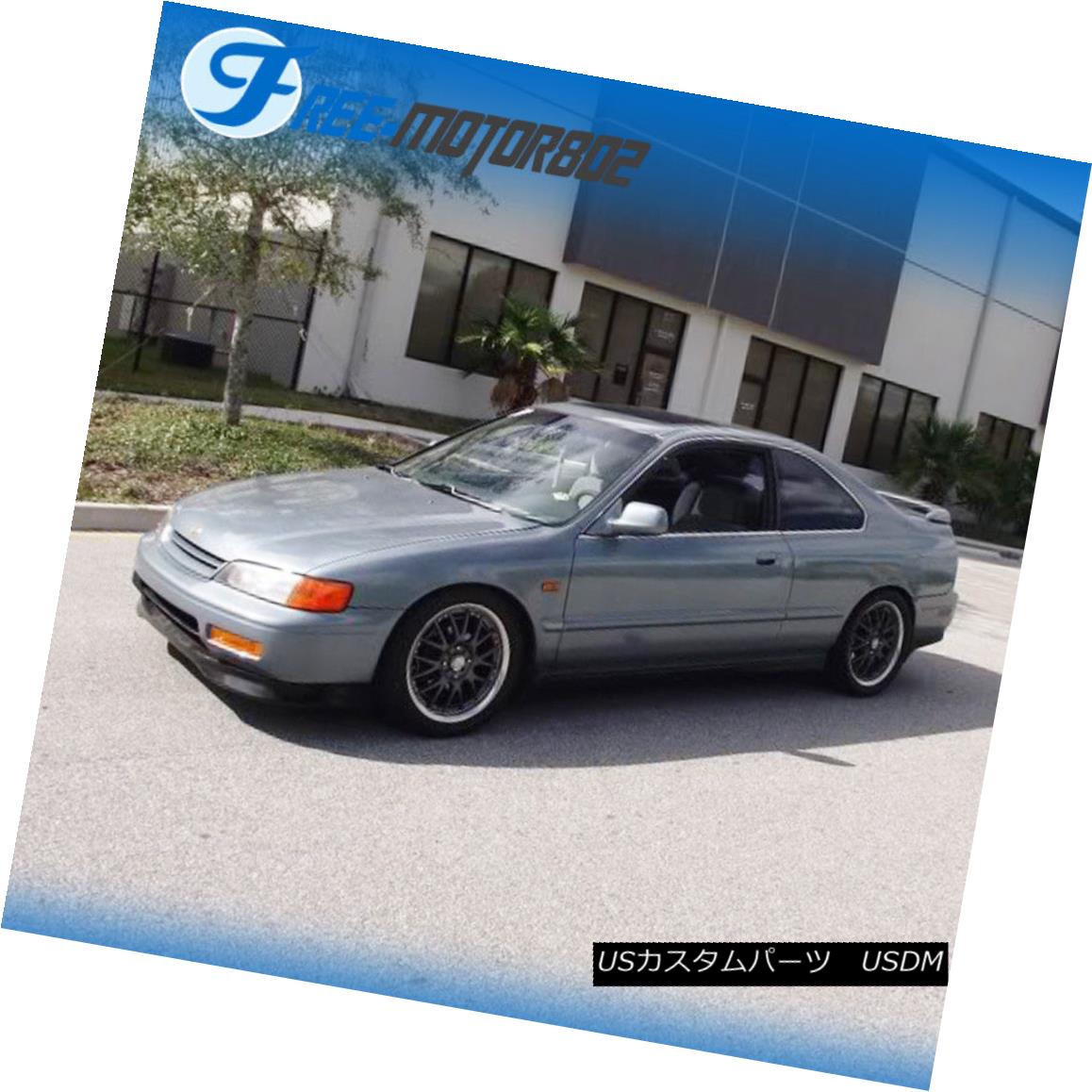 エアロパーツ Type R Style Front Bumper Lip Spoiler Fit For 94-95 Honda Accord タイプRスタイルフロントバンパーリップスポイラーフィット94-95ホンダアコード 【並行輸入品】