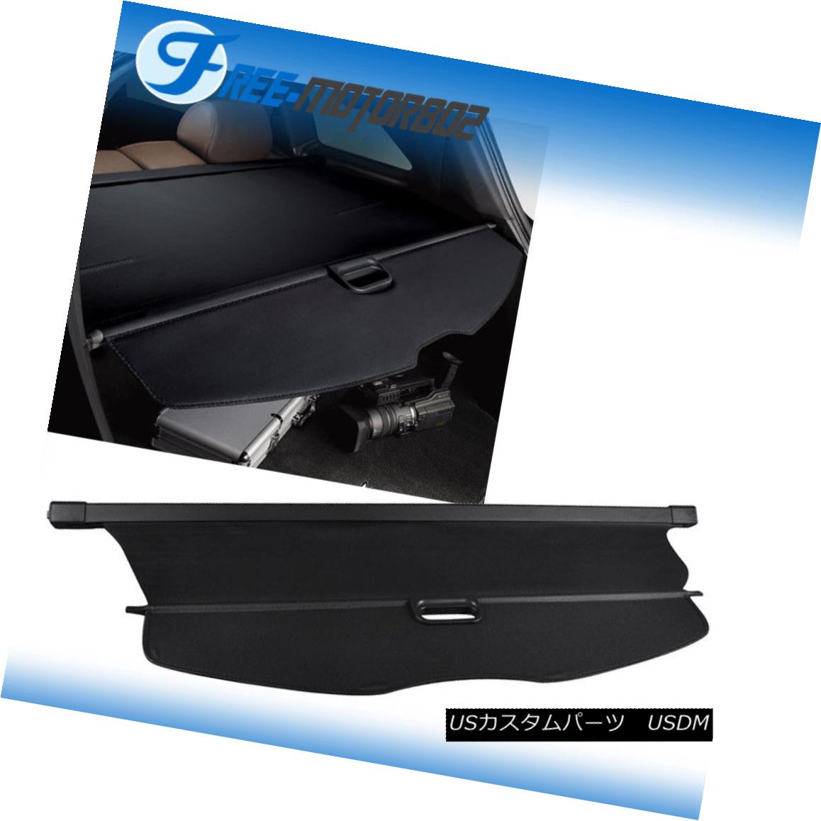 エアロパーツ Fits 07-13 Acura MDX Retractable Rear Cargo Security Cover OE Factory Style フィット07-13アキュラMDXリトラクタブルリアカーゴセキュリティカバーOE工場のスタイル 【並行輸入品】