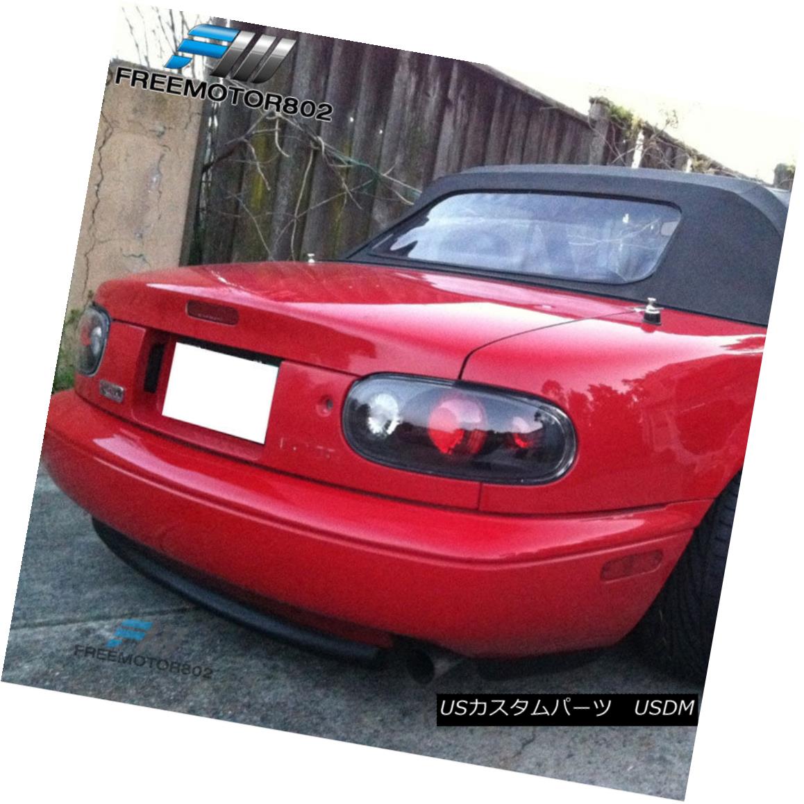 エアロパーツ FOR 90-97 MAZDA MIATA REAR BUMPER LIP SPOILER BODYKIT RS-STYLE URETHANE 90-97 MAZDA MIATA REARバンパーリップスポイラーボディキットRS-STYLE URETHANE 【並行輸入品】