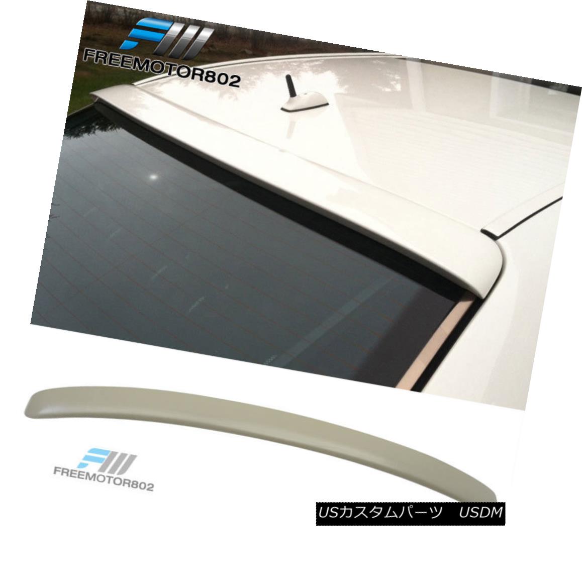 エアロパーツ Fit For 95-01 Mercedes-Benz E-Class W210 4Dr Sedan Rear Roof Spoiler Wing ABS フィット95-01メルセデスベンツEクラスW210 4DrセダンリアルーフスポイラーウィングABS 【並行輸入品】