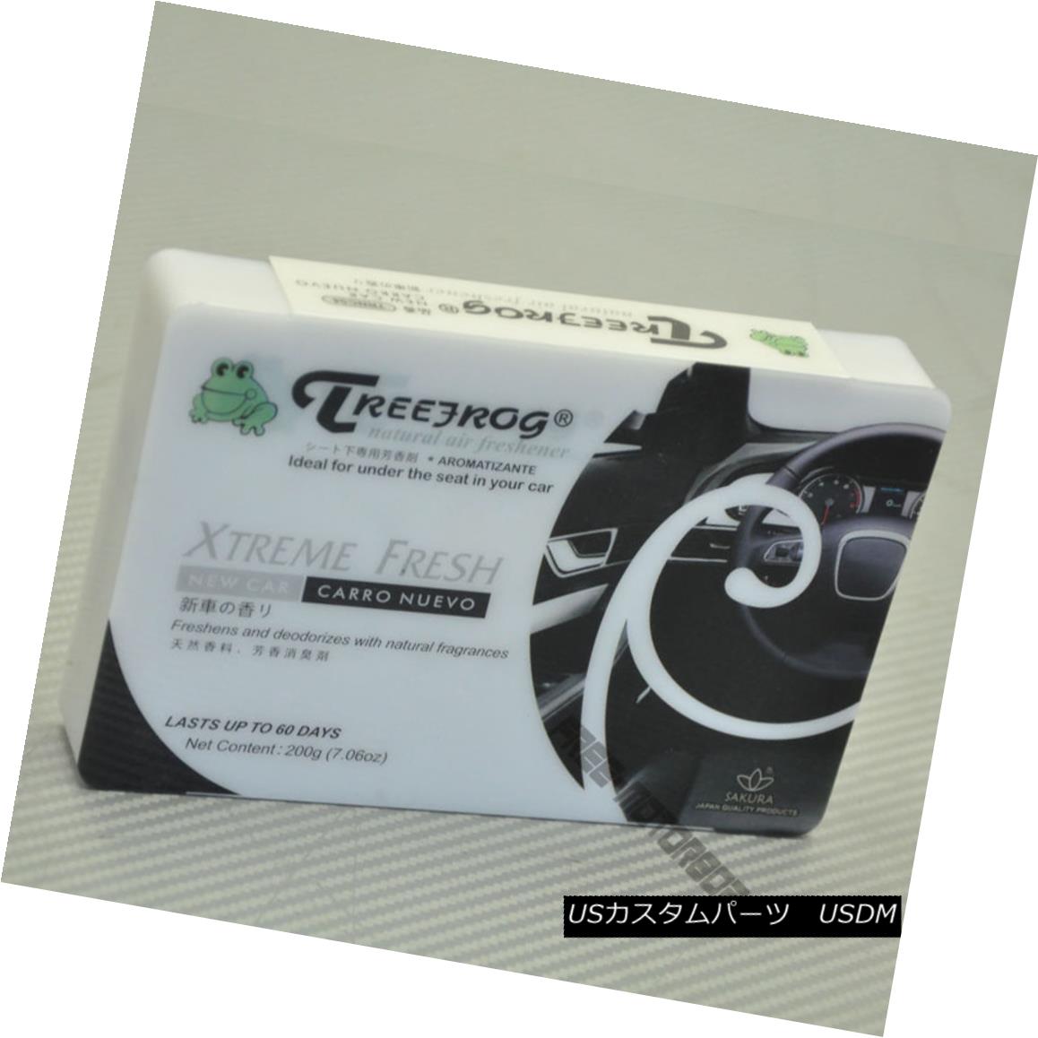 エアロパーツ TREEFROG XTREME FRESH NEW CAR SCENT AROMA CAR AUTO OFFICE HOME AIR FRESHENER BOX TREEFROG XTREME新鮮な新鮮な香りの香りAROMA CAR AUTO OFFICEホームフレッシュシャワー 【並行輸入品】