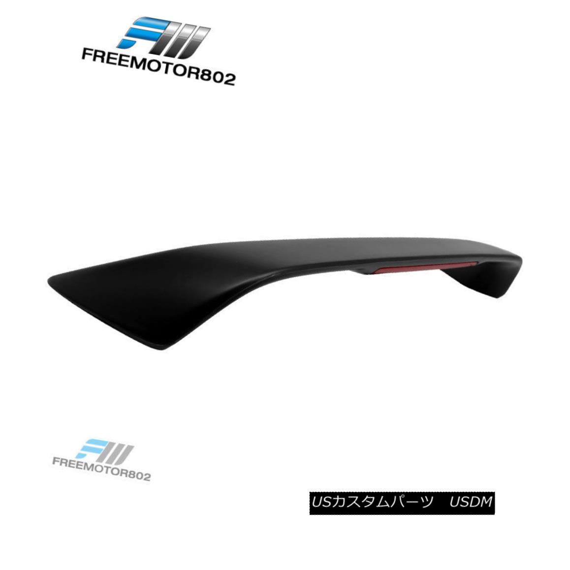 エアロパーツ Fits 01-05 Honda 7th Civic Coupe EM Type R 3rd Brake LED Trunk Spoiler フィット01-05ホンダ7シビッククーペEMタイプR第3ブレーキLEDトランク・スポイラー 【並行輸入品】