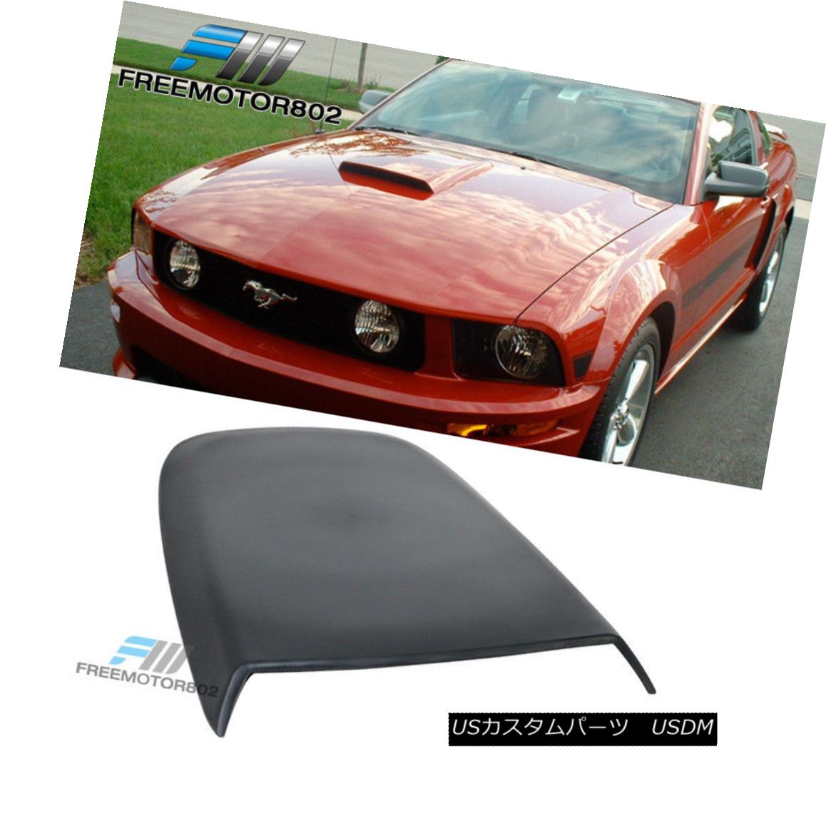 エアロパーツ 27x16.5 Inch Universal Fitment Air Flow Hood Scoop Vent Cover ABS V4 Style 27×16.5インチユニバーサルフィッテインメントエアフローフードスクープベントカバーABS V4スタイル 【並行輸入品】