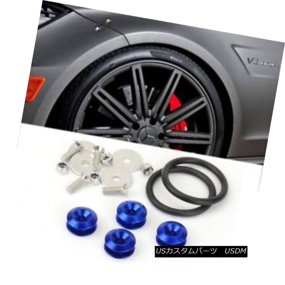 エアロパーツ Blue Bolt on Fast Quick Release Secure Kit For Subaru Front Rear Bumper Lip 青いボルトは速いクイックリリースでスバルフロントリアバンパーリップ用の安全なキット 【並行輸入品】 56,496円