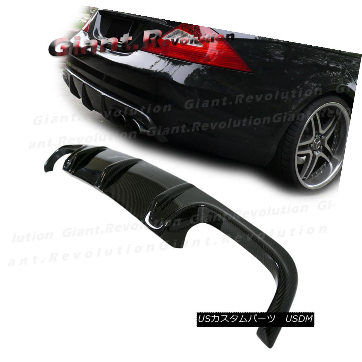 エアロパーツ Fit MB 06-10 W219 Sedan 4DR CLS55AMG CLS63AMG Bumper Carbon A Type Rear Diffuser フィットMB 06-10 W219セダン4DR CLS55AMG CLS63AMGバンパーカーボンAタイプリアディフューザー 【並行輸入品】