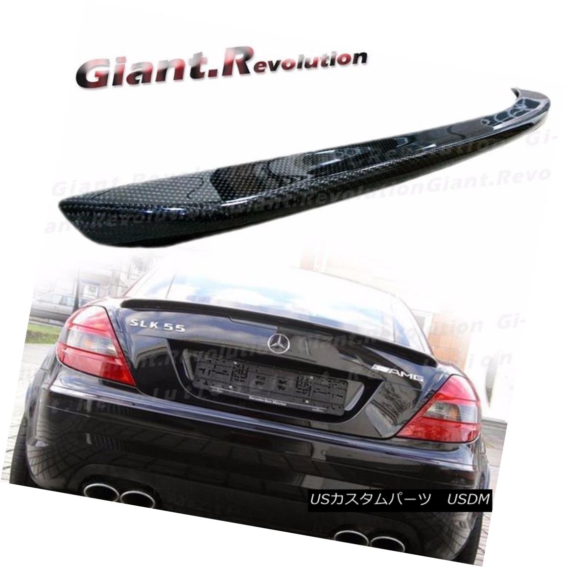 A Fiber Trunk パーツ エアロパーツ Tail Slk300 Spoiler Style R171 R171 Fit 05 10 Benz 炭素繊維スタイルのトランクテールスポイラーフィット05 10ベンツr171 Slk300 Carbon Slk0 Slk55 Slk0 Slk300 Slk55 World倉庫 店車用品 バイク用品 車用品 パーツ