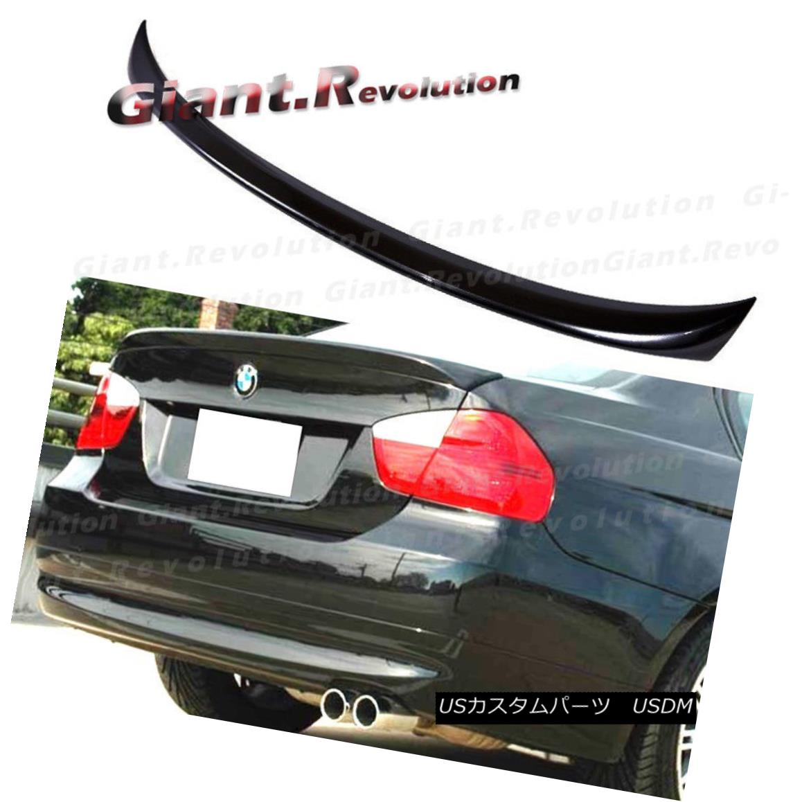 エアロパーツ Fit on BMW E90 M3 325i 328i Sedan 4DR COATED COLOR OE Style Rear Trunk Spoiler BMW E90 M3 325i 328iセダン4DRコートカラーOEスタイルリア・トランク・スポイラー 【並行輸入品】