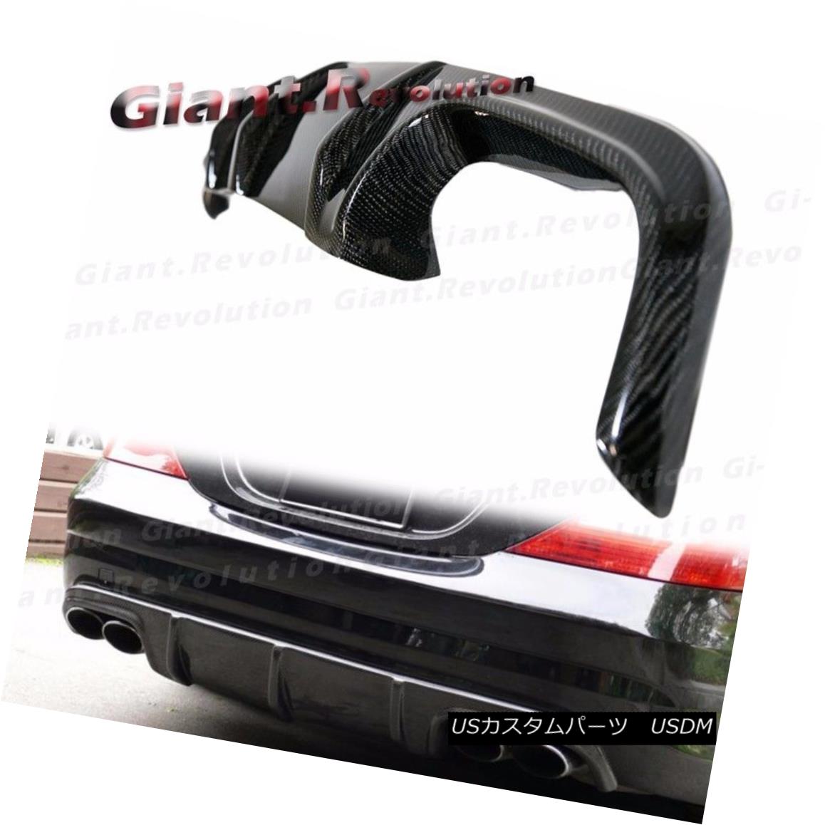 エアロパーツ Carbon Fiber A Type Rear Diffuser Add Lip Fit W219 BENZ 06-10 CLS55 CLS63 Bumper カーボンファイバーAタイプリアディフューザリップフィットW219 BENZ 06-10 CLS55 CLS63バンパー 【並行輸入品】