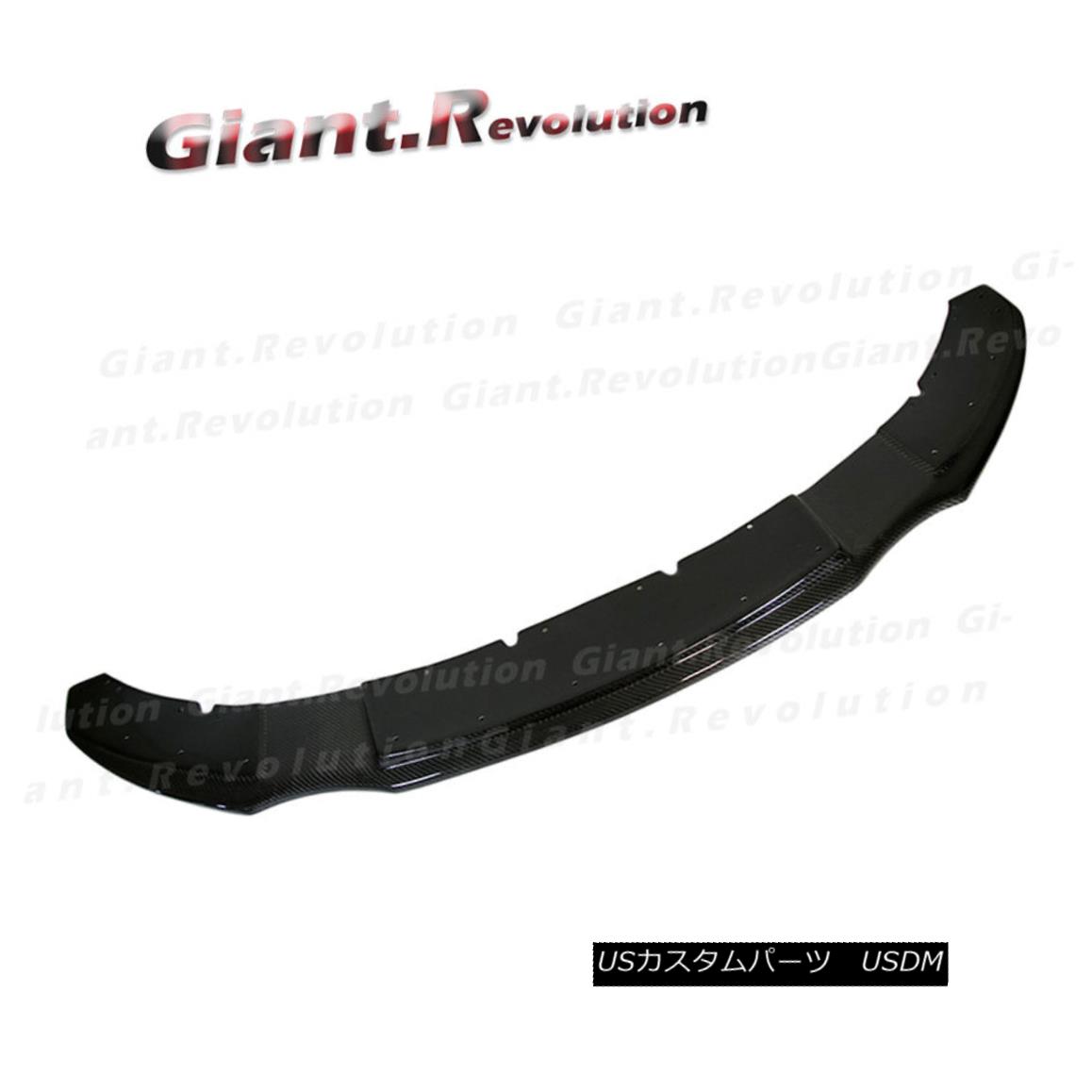 エアロパーツ R Type Carbon Fiber Front Add On Lip For 14 15 16 F32 F33 F36 435i 428i M Sport Rタイプカーボンファイバーフロントリップライド14 15 16 F32 F33 F36 435i 428i M Sport 【並行輸入品】