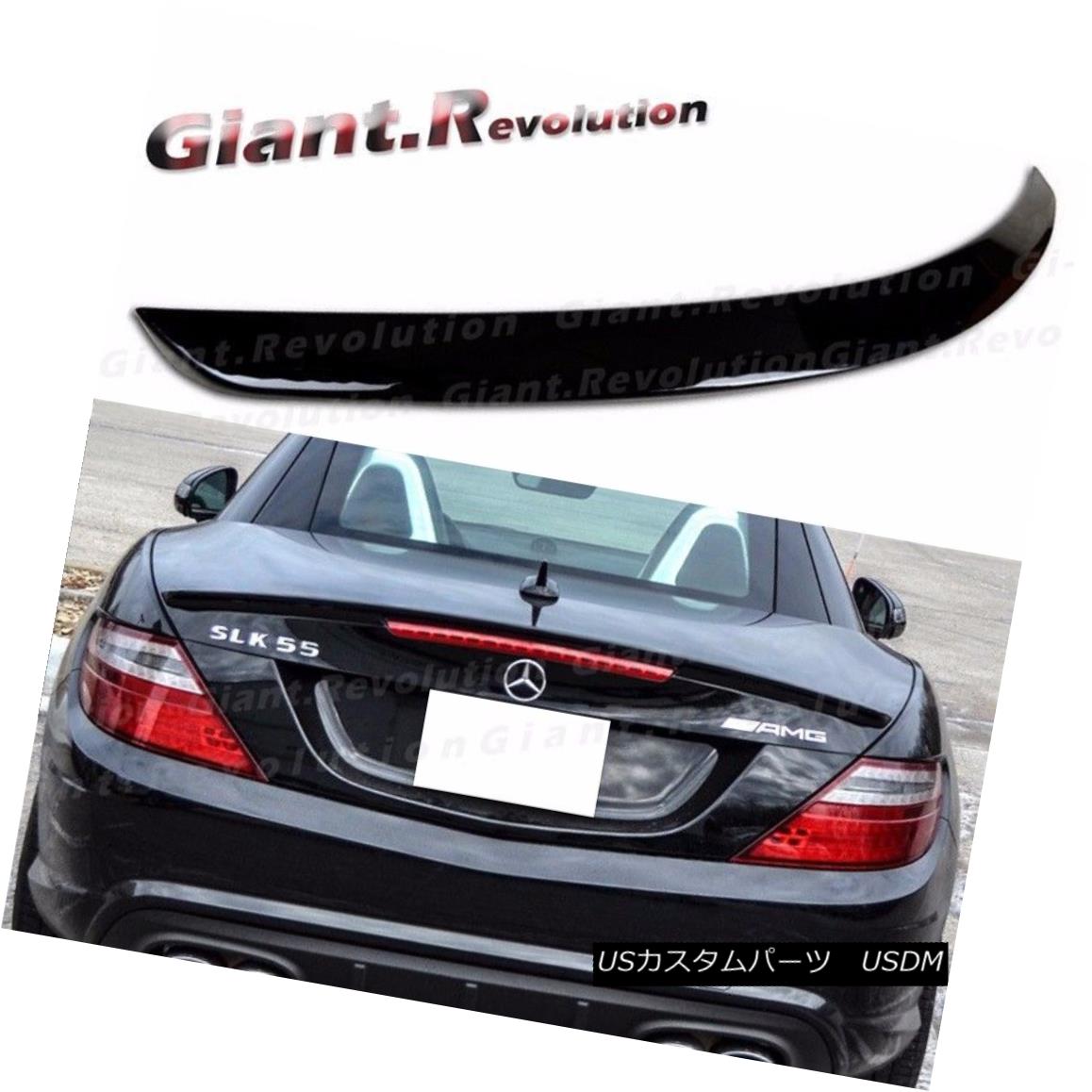 エアロパーツ Painted 11-15 M BENZ R172 A Style Trunk Boot Spoiler SLK Class SLK350 SLK55 Wing 塗装11-15 MベンツR172スタイルのトランクブーツ・スポイラーSLKクラスSLK350 SLK55ウィング 【並行輸入品】