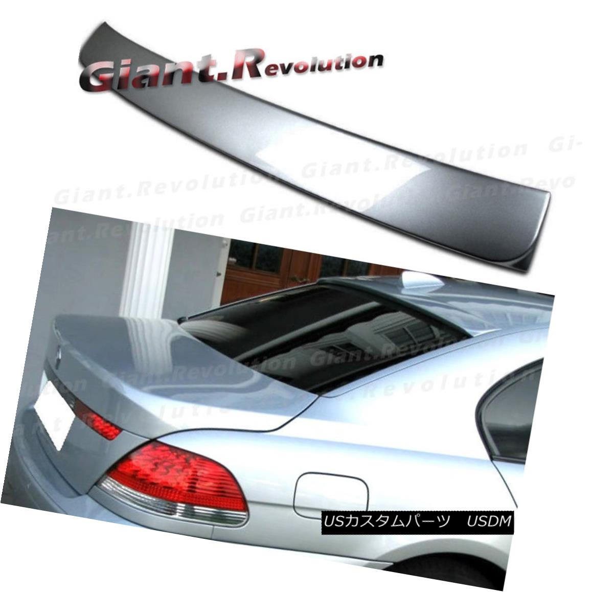 エアロパーツ Fit BMW E65 E66 2002-2008 745i 750Li 760Li 4DR COATED COLOR A Style Roof Spoiler フィットBMW E65 E66 2002-2008 745i 750Li 760Li 4DRコートカラーAスタイルルーフスポイラー 【並行輸入品】 68,426円