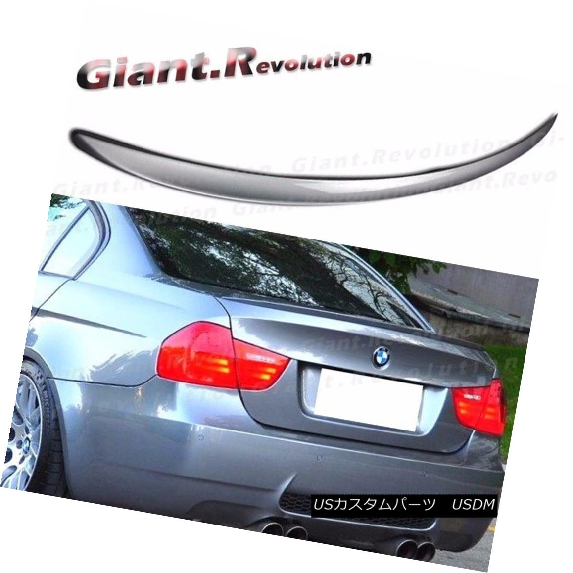 エアロパーツ Painted Lip M3 Type Trunk Rear Spoiler Fit BMW E90 06-11 328i 335i 330i 4DR Wing ペイントリップM3タイプトランクリアスポイラーフィットBMW E90 06-11 328i 335i 330i 4DRウィング 【並行輸入品】