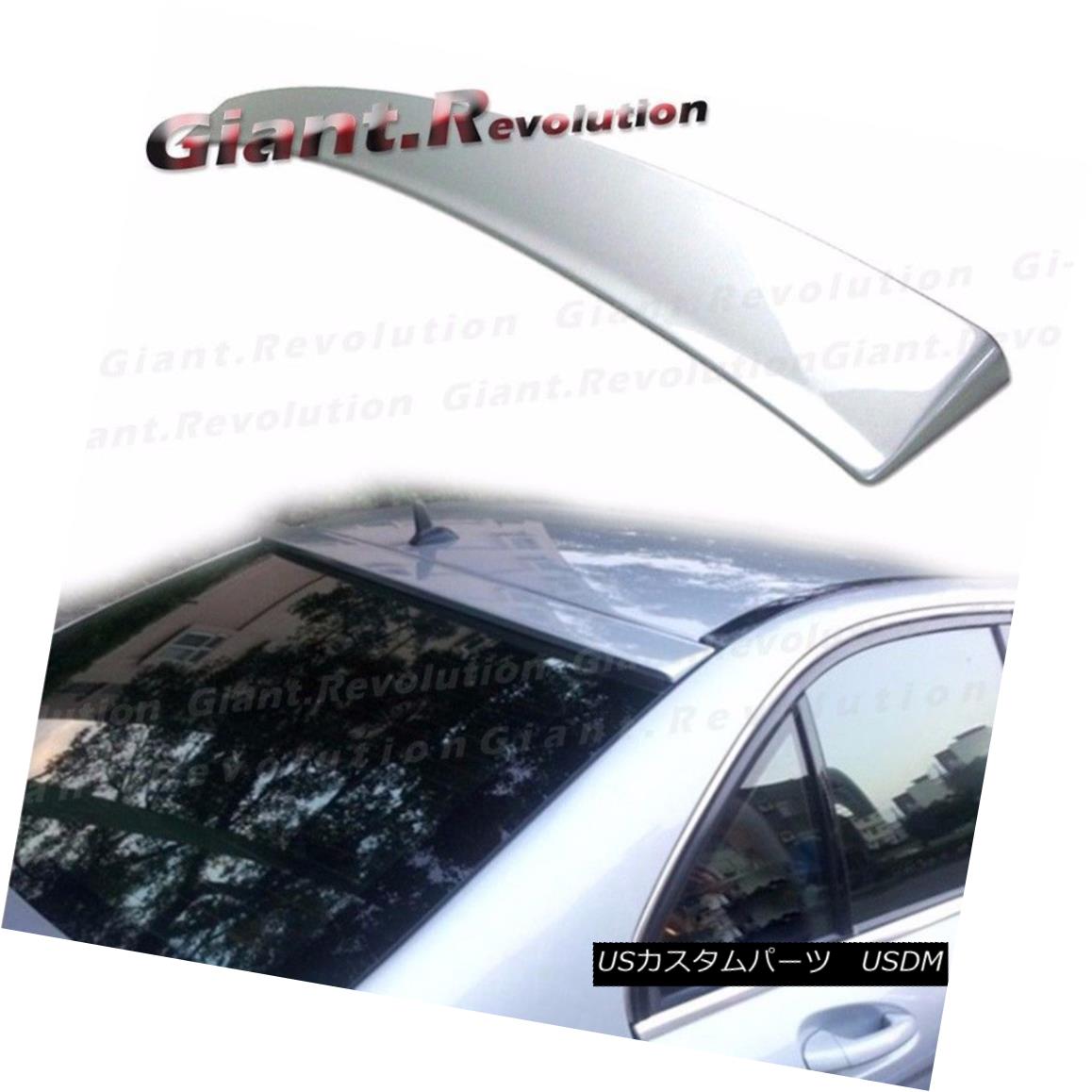 エアロパーツ Painted 10-14 Benz C207 W207 Coupe 2DR E350 E550 OE Look Rear Visor Roof Spoiler 塗装10-14ベンツC207 W207クーペ2DR E350 E550 OEルックバイザールーフスポイラー 【並行輸入品】