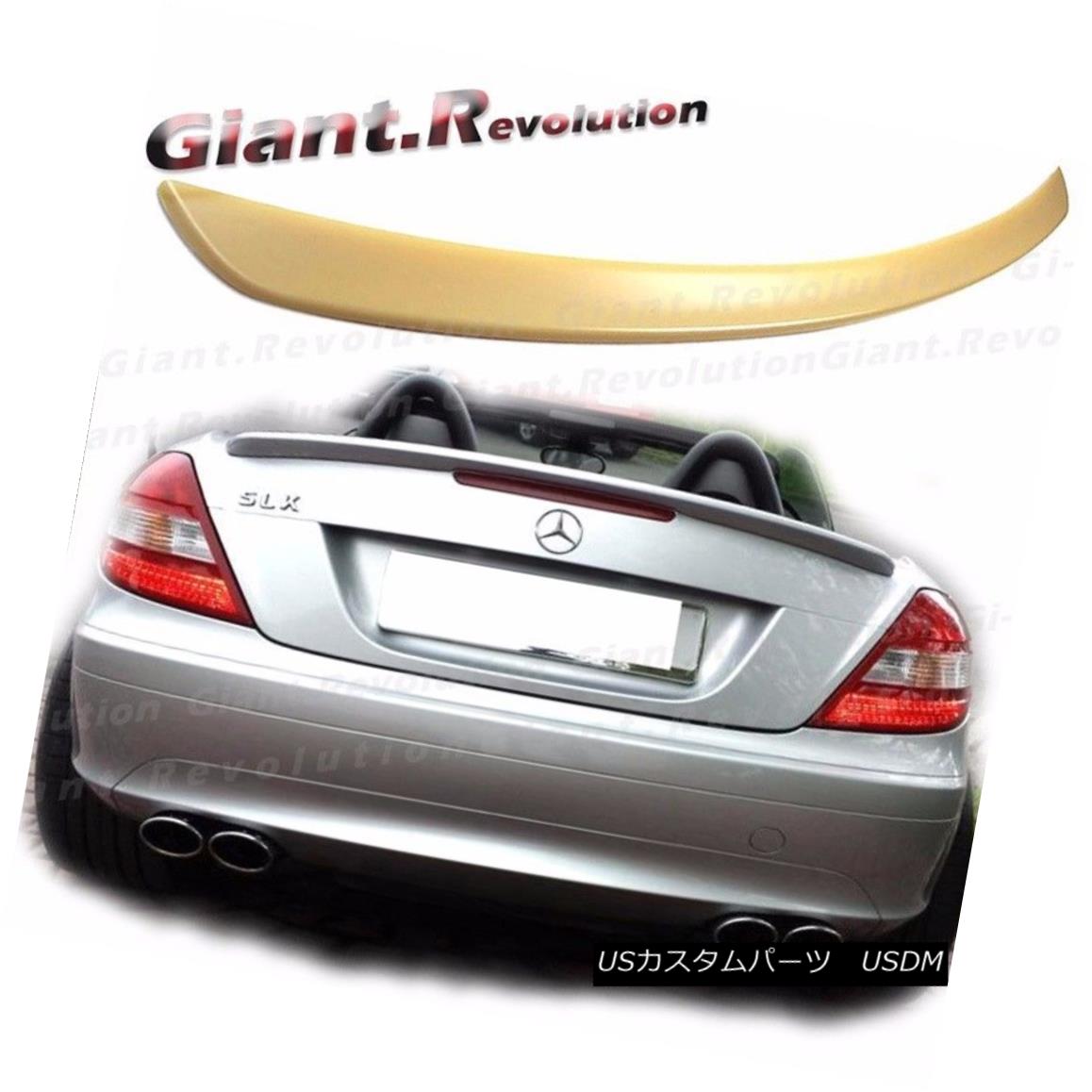 エアロパーツ Unpainted 05-10 BENZ R171 A Look Trunk Deck Spoiler SLK300 SLK55 SLK200 未塗装05-10ベンツR171ルックデッキデッキスポイラーSLK300 SLK55 SLK200 【並行輸入品】