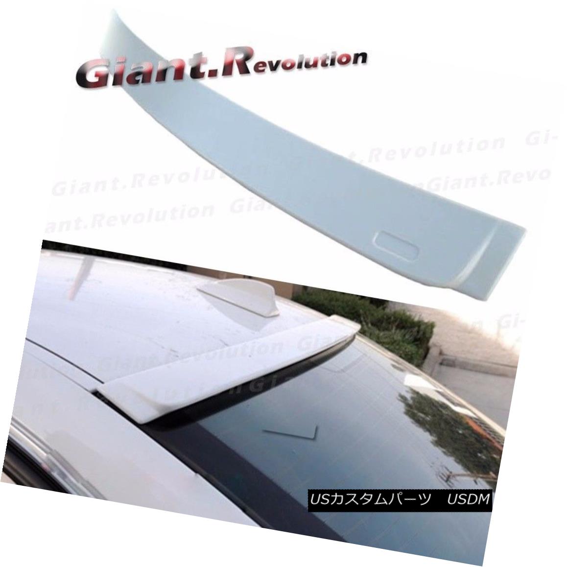 エアロパーツ Unpainted A Type Roof Spoiler Fit BMW E90 06-11 330i 325i 323i Sedan Window Wing 未塗装A型ルーフスポイラーフィットBMW E90 06-11 330i 325i 323iセダンウィンドウイング 【並行輸入品】