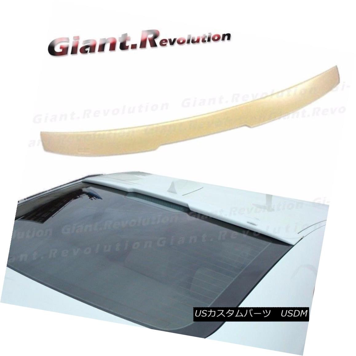 エアロパーツ Unpainted A Type Rear Roof Spoiler Lip Fit BMW 04-10 E60 Sedan 530i 550i 528i M5 未塗装A型リアルーフスポイラーリップフィットBMW 04-10 E60セダン530i 550i 528i M5 【並行輸入品】