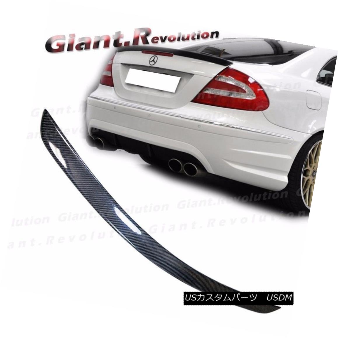 エアロパーツ Carbon Fiber 04-08 BENZ W209 CLK-Class CLK320 CLK500 CLK55 A Type Trunk Spoiler 炭素繊維04-08ベンツW209 CLKクラスCLK320 CLK500 CLK55タイプのトランク・スポイラー 【並行輸入品】