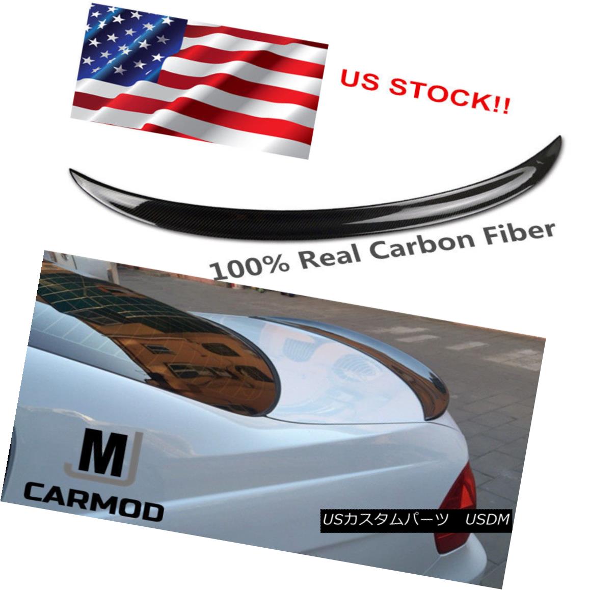 エアロパーツ FIT FOR BMW E90 323i 325i 335i 328i or M3 Sedan CARBON FIBER REAR SPOILER P TYPE FIT FOR BMW E90 323i 325i 335i 328iまたはM3セダンカーボンファイバーリアスポイラPタイプ 【並行輸入品】