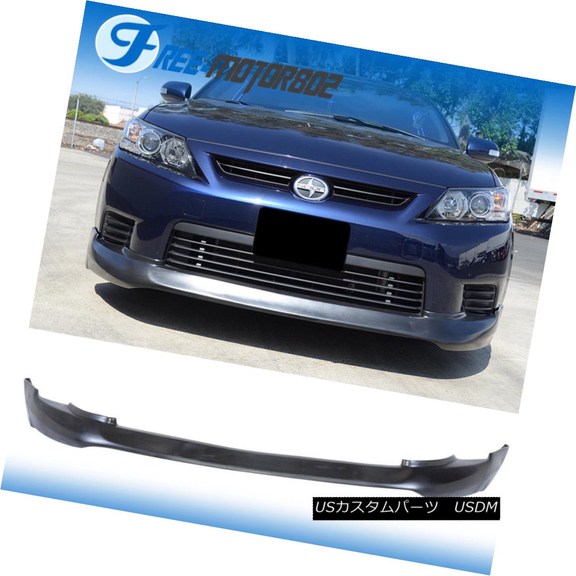 エアロパーツ Fit 11-13 Scion TC AD 5 Five Design Style Urethane Front Bumper Lip Spoiler フィット11-13サイオンTC AD 5 5つのデザインスタイルウレタンフロントバンパーリップスポイラー 【並行輸入品】