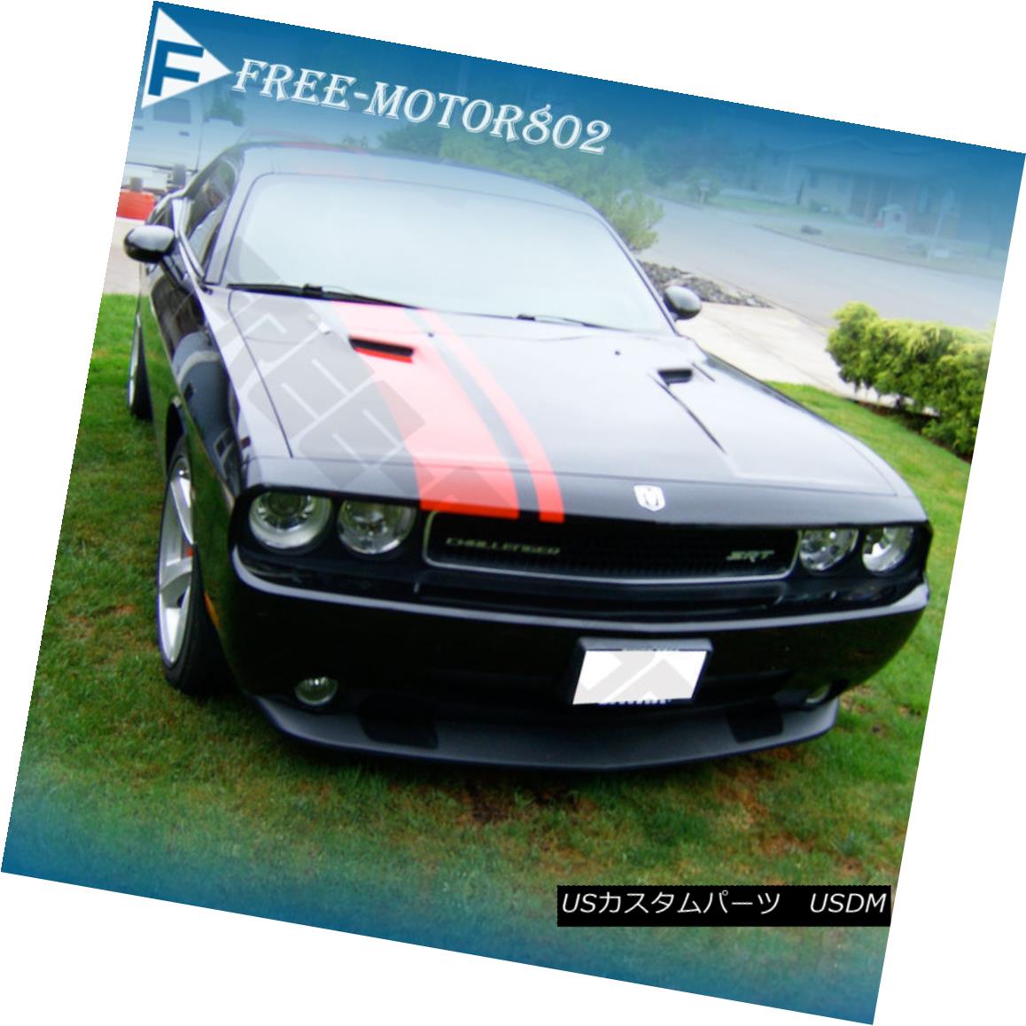 【売り切り御免！】 エアロパーツ FOR 0810 DODGE CHALLENGER FRONT BUMPER LIP SPOILER