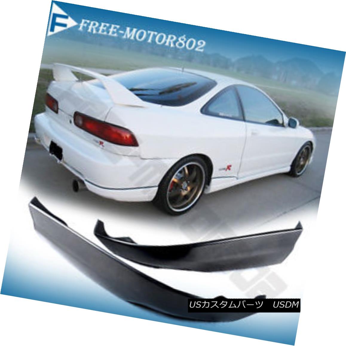 エアロパーツ FOR 98-01 ACURA INTEGRA REAR BUMPER LIP SPOILER BODYKIT CAP 2 PCS POLY URETHANE 98-01 ACURA INTEGRAリア・バンパー・リップ・スポイラー・ボディキットCAP 2 PCSポリウレタン 【並行輸入品】 59,653円