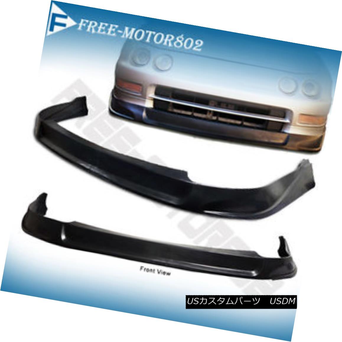エアロパーツ FOR 94-97 ACURA INTEGRA FRONT BUMPER LIP SPOILER BODYKIT CONCEPT STYLE URETHANE 94-97 ACURA INTEGRAフロントバンパーリップスポイラーボディキットコンセプトスタイルウレタン 【並行輸入品】