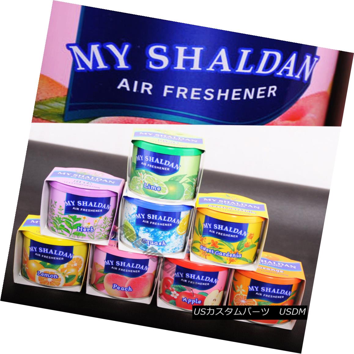 エアロパーツ MY SHALDAN SQUASH APPLE PEACH OFFICE HOME JAPAN REFRESH AIR FRESHENER 80G CAN MY SHALDAN SQUASH APPLE PEACH OFFICE HOME JAPANリフレッシュエアフレーザー80G CAN 【並行輸入品】