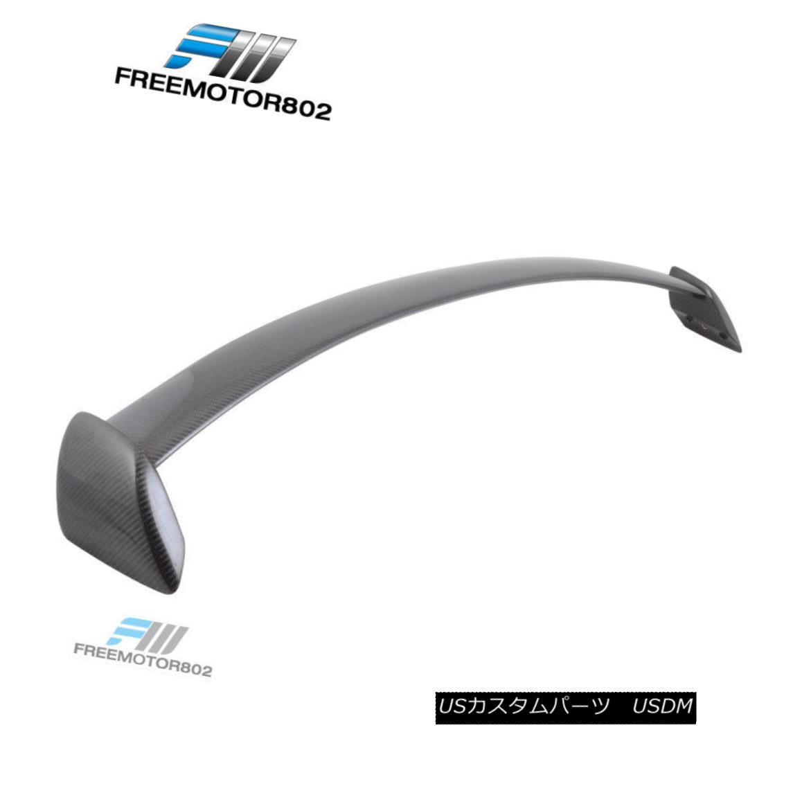 エアロパーツ For 02-07 Subaru Impreza WRX STI JDM Rear Roof Spoiler Wings Full Carbon Fiber 02-07スバルインプレッサWRX STI JDMリアルーフスポイラーウイングフルカーボンファイバー 【並行輸入品】
