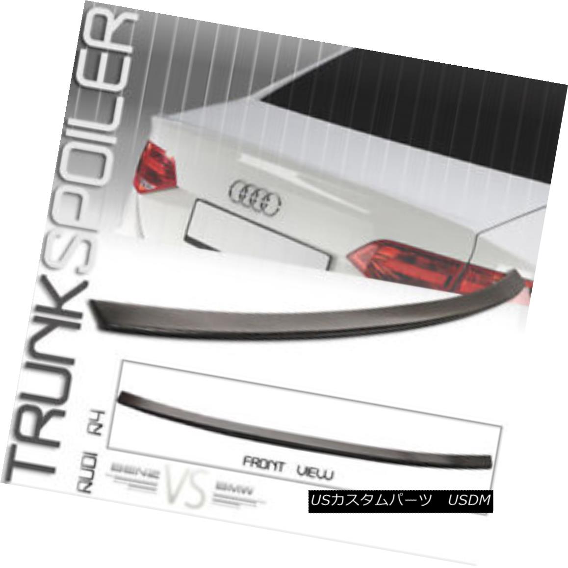 エアロパーツ 09-13 Audi A4 B8 RG Style Trunk Lip Spoiler Poly Urethane 09-13 Audi A4 B8 RGスタイルトランクリップスポイラーポリウレタン 【並行輸入品】