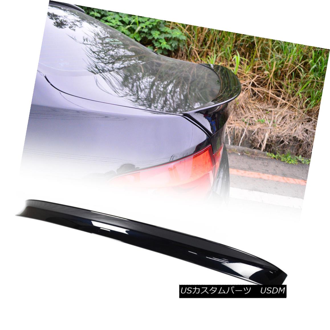 エアロパーツ For BMW F10 5-series A Style Rear Trunk Spoiler Wing ABS Painted Color #416 BMW F10 5シリーズAスタイルリアトランクスポイラーウィングABS塗装カラー＃416 【並行輸入品】
