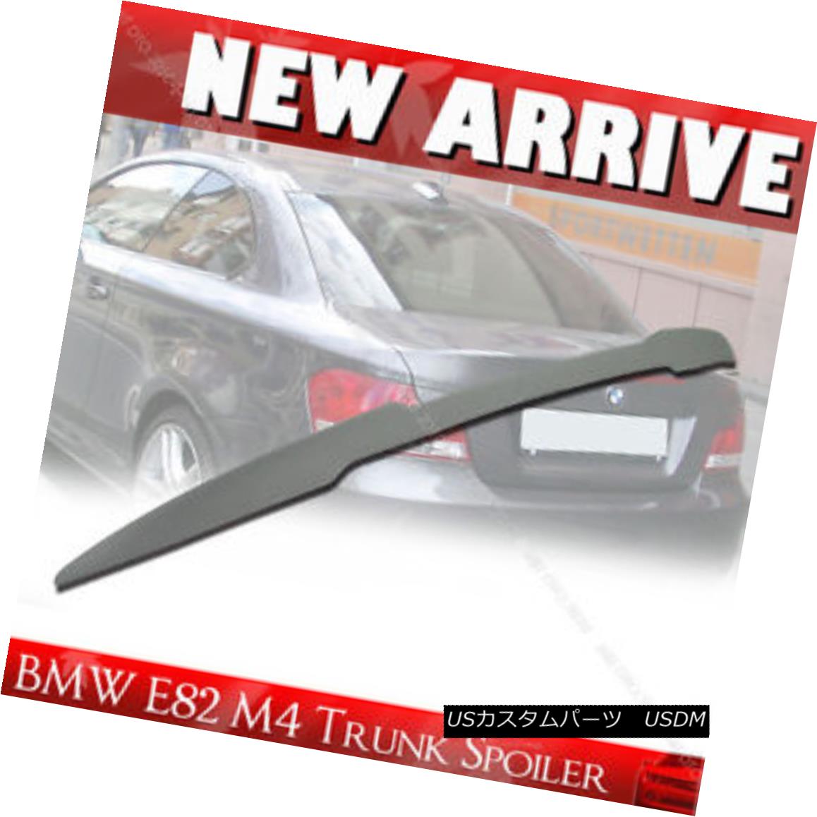 エアロパーツ Painted ABS BMW E82 M4-Type 1 Series Rear Trunk Spoiler Lip Wing 07 13 § ペイントされたABS BMW E82 M4タイプ1シリーズリアトランクスポイラーリップウイング07 13 【並行輸入品】 71,935円
