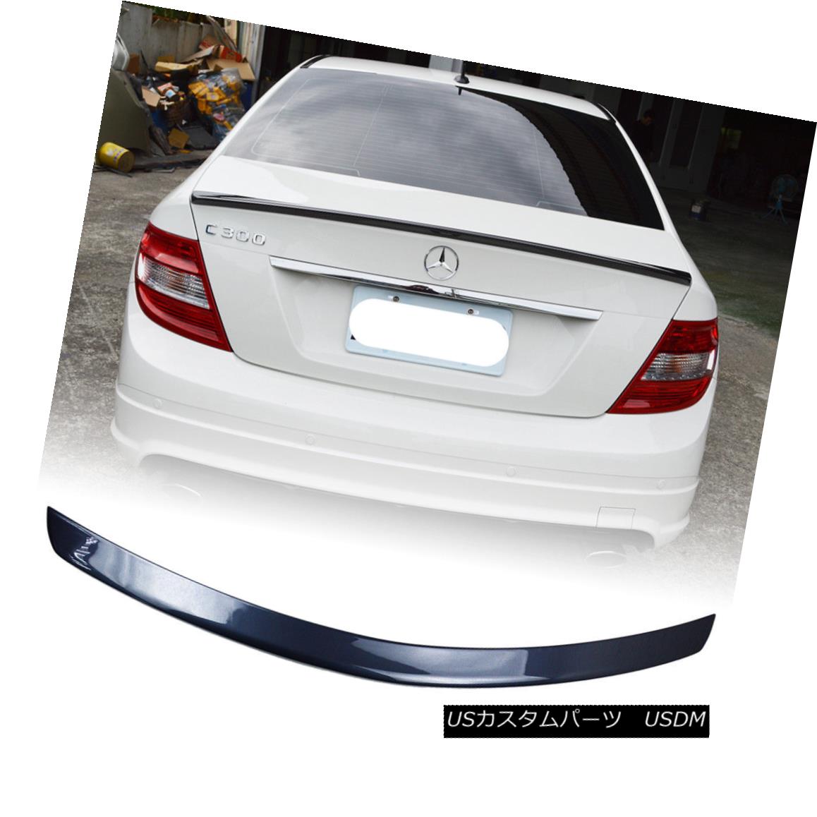 エアロパート Painted Color 755 For Mercedes Benz C Class W4 Rear Trunk Spoiler Wing Abs 着色衿755メルセデスベンツc種類w4リアトランクスポイラーウィングabs Vintageworksbikes Com