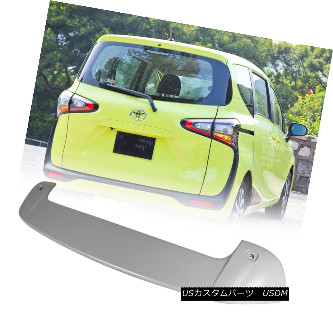 エアロパーツ 2018 Asia For Toyota Sienta 2nd OE Look Rear Trunk / Roof Spoiler ABS Painted トヨタサイエンタ用2018年アジア第2回OEルックリアトランク/ルーフスポイラーABS塗装 【並行輸入品】 84,216円
