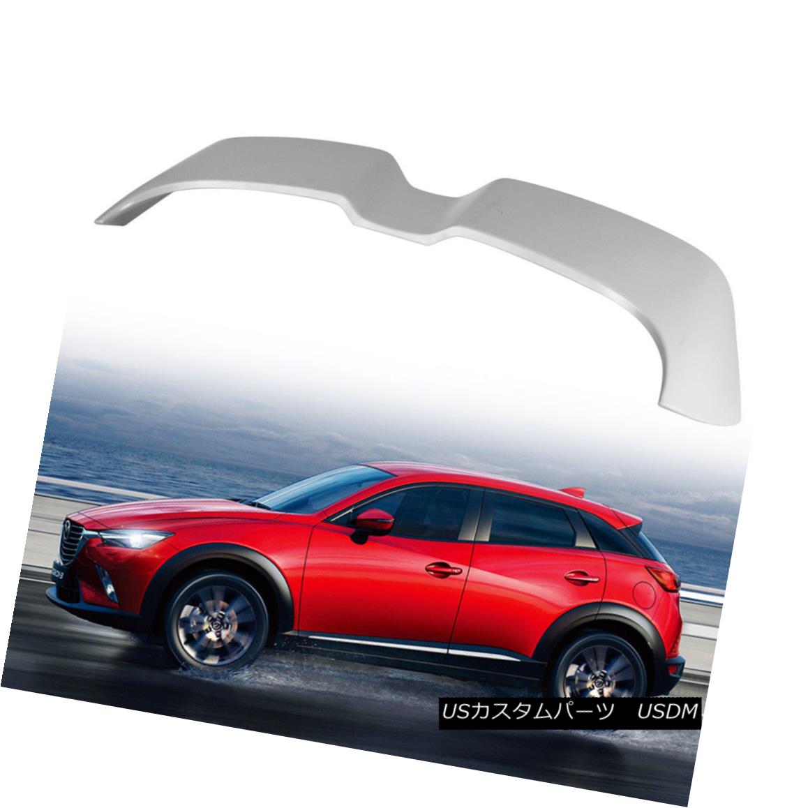 エアロパーツ Fit Mazda Hatcback Cx 3 Cx3 Gx Gt Gs Sport Roof Trunk Spoiler Unpainted D Type フィットマツダハッチバックcx 3 Cx 3 Gx Gt Gsスポーツルーフ トランクスポイラー無塗装dタイプ Av Drop Com