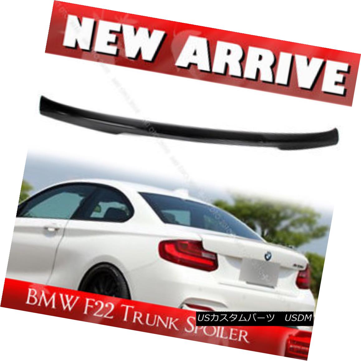 エアロパーツ Carbon For BMW 2-Series F22 Coupe M4-Style Trunk Spoiler New 228i 235i BMW 2シリーズF22クーペM4スタイルトランク・スポイラー用新カーボン228i 235i 【並行輸入品】