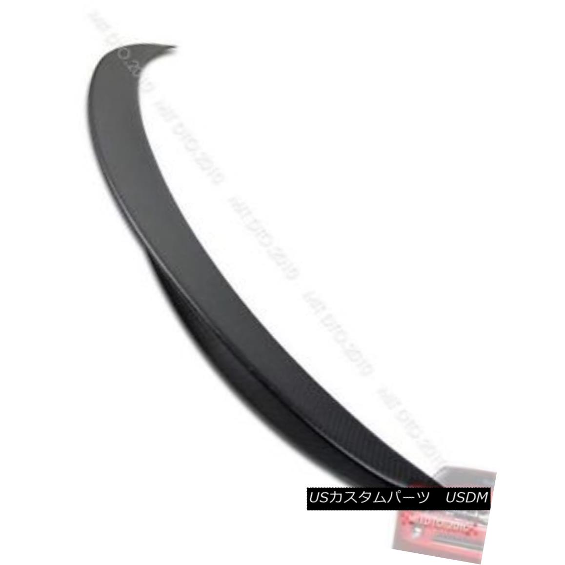 エアロパーツ Matte Black Carbon Fiber BMW F30 Performance P-Type Trunk Spoiler 2012+ § マットブラックカーボンファイバーBMW F30パフォーマンスPタイプトランクスポイラー2012+ 【並行輸入品】