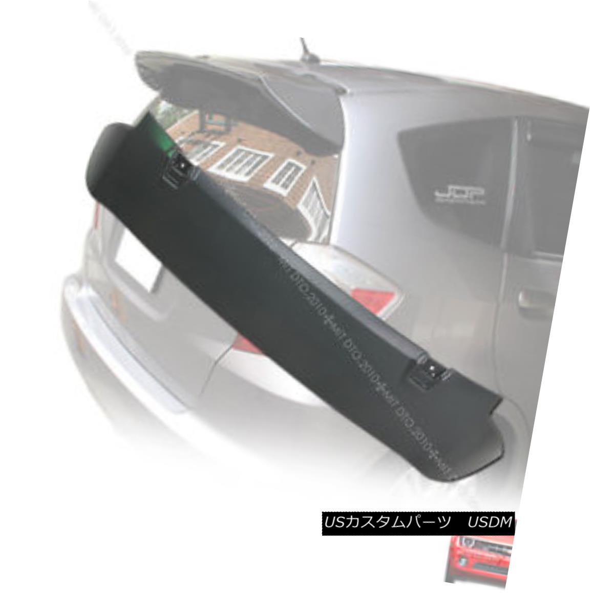 エアロパーツ FOR HONDA FIT JAZZ US model Rear Boot Trunk Spoiler Wing Unpainted ホンダフィットJAZZ用USモデルリアブーツトランクスポイラーウイング未塗装 【並行輸入品】