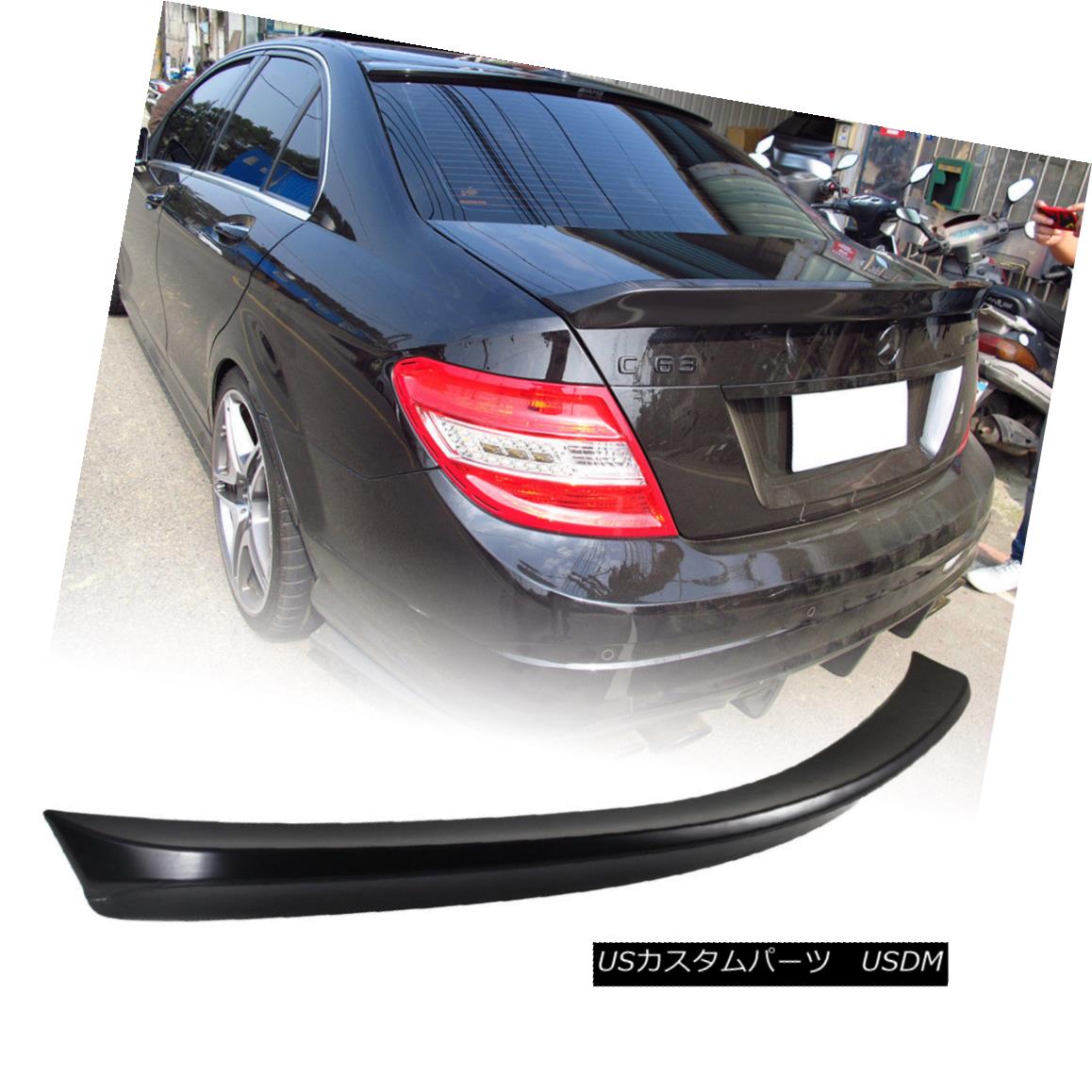 Painted 13車用品 バイク用品 Mercedes 車用品 Benz C300 W4 エアロパーツ Trunk V C300 C Class Sedan Spoiler C250 13 塗装されたメルセデスベンツcクラスw4セダンvトランクスポイラーc250 C300 13 World倉庫 店車用品 バイク用品 車用品 パーツ