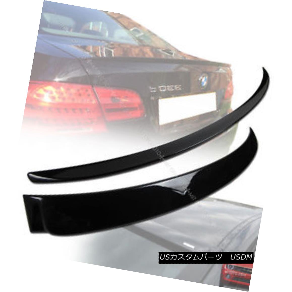 エアロパーツ Painted 668 black BMW E92 3-Series A Roof Spoiler & M3 Trunk Spoiler 塗装済み668ブラックBMW E92 3シリーズAルーフスポイラー＆amp; M3トランク・スポイラー 【並行輸入品】